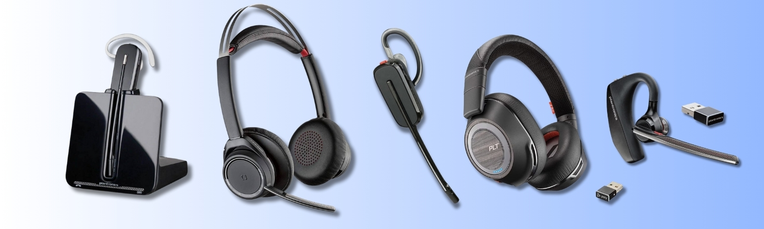 Plantronics office headsets for remote and business communication